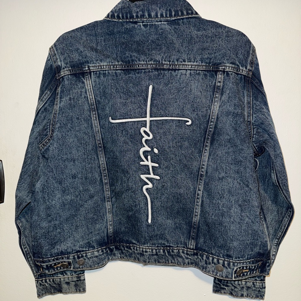Love & Faith Jean Jacket